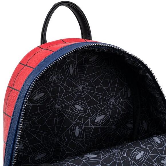 Loungefly Marvel Spider-Man Classic Cosplay Mini Backpack NWT - Picture 4 of 5